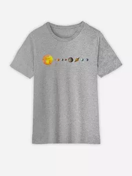 Футболка WOOOP, серый