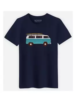 Футболка WOOOP Shirt Blue Van, темно-синий