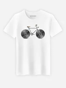 Футболка WOOOP Velophone, белый