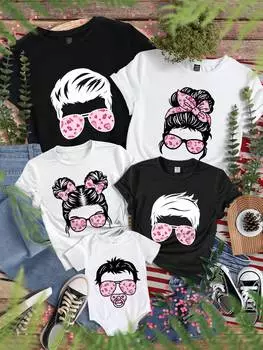 Футболка вязаная мужская Manfinity Hypemode с коротким рукавом и круглым вырезом, черный