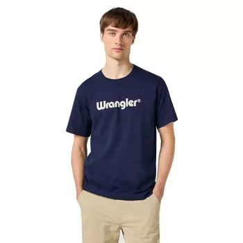 Футболка Wrangler 112350524 Logo, синий