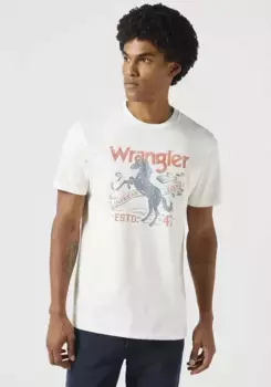 Футболка Wrangler "AMERICANA", белый