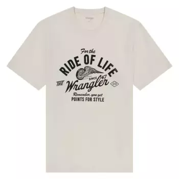 Футболка Wrangler Americana, бежевый