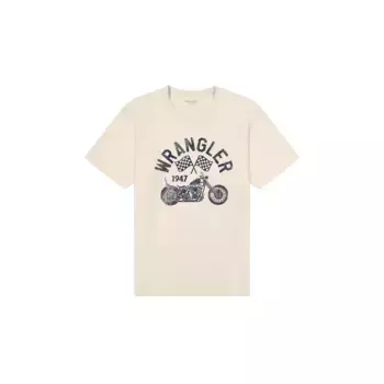 Футболка Wrangler Americana, бежевый