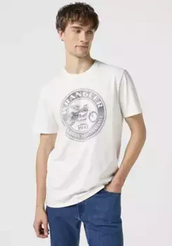 Футболка Wrangler "AMERICANA TEE", белый