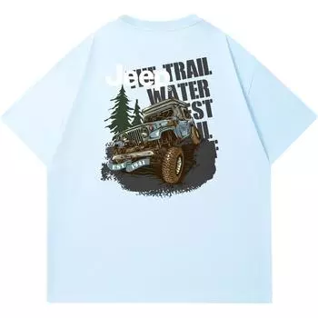 Футболка Wrangler Leisure Series унисекс Jeep, Pure Black