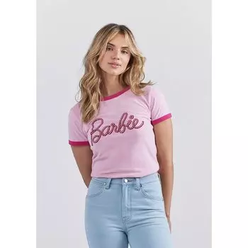 Футболка Wrangler Ringer, розовый