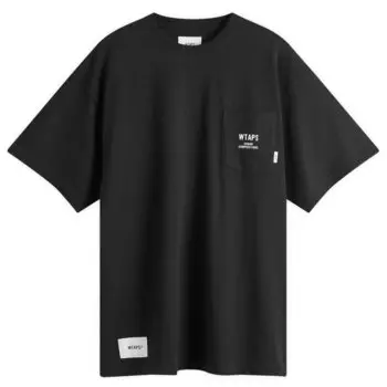 Футболка Wtaps 23 Print Pocket T-Shirt, черный
