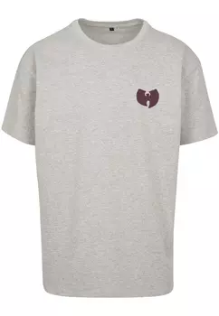 Футболка Wu Wear kurzarm, цвет heather grey
