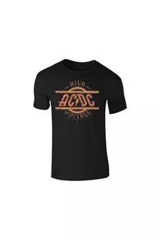 Футболка высокого напряжения AC/DC, черный