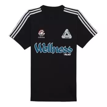 Футболка x adidas originals wellness graphic short sleeve t-shirt 'black' Palace, черный
