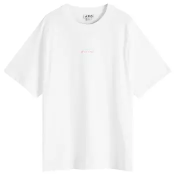 Футболка X Asics с логотипом Wind A.P.C., белый