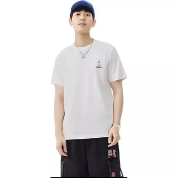 Футболка X Attack On Titan унисекс белая Uniqlo, белый