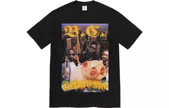 Футболка X BERNADETTE CORPORATION унисекс Supreme, хаки