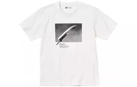Футболка X BLEACH SS23 унисекс белая Uniqlo, белый