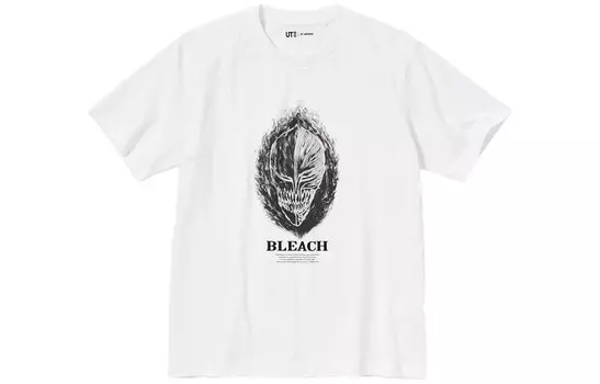 Футболка X BLEACH SS23 унисекс белая Uniqlo, белый
