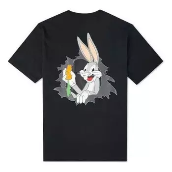 Футболка x bugs bunny graphic t-shirt 'black' Converse, черный