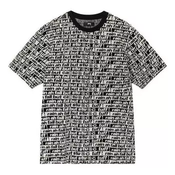 Футболка x cactus plant flea market tee 'black' Stussy, черный