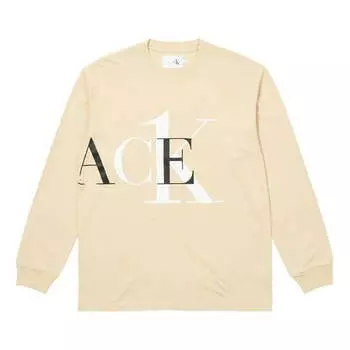 Футболка x calvin klein ss22 long sleeve shirt 'yellow' Palace, желтый