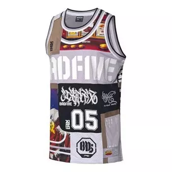 Футболка x cba badfive shanghai sharks футболка Li-Ning, серый
