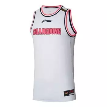 Футболка x cba guangdong southern tigers футболка Li-Ning, белый