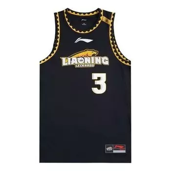 Футболка x cba liaoning flying leopards баскетбольная майка Li-Ning, черный