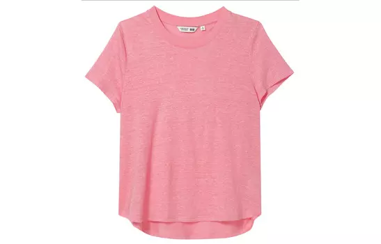 Футболка X CDC Co-brand женская розовая Uniqlo