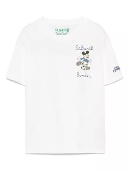 Футболка x Disney Cameron MC2 Saint Barth Kids, белый