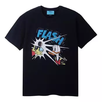 Футболка x disney donald duck print t-shirt 'black/multicolor' Gucci, черный