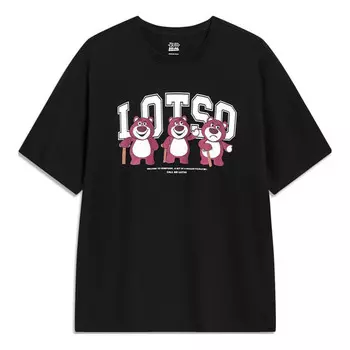 Футболка x disney toy story lotso графическая футболка Li-Ning, черный