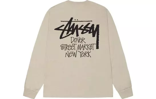 Футболка X Dover Street Market унисекс Stussy, хаки