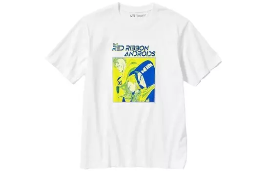 Футболка X Dragon Ball Co-branded SS23 унисекс белая Uniqlo, белый