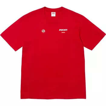 Футболка x ducati logo t-shirt 'red' Supreme, красный
