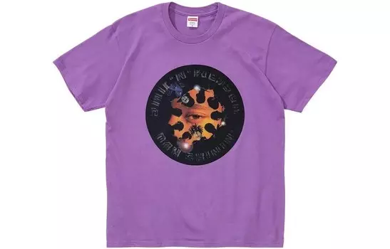 Футболка X Duck Down Records Collection Series унисекс Supreme, фиолетовый
