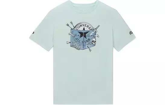 Футболка X Dungeons & Dragons унисекс светло-зеленая Converse, светло-зеленый