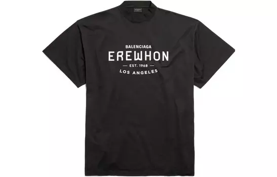 Футболка X Erewhon Los Angeles большого размера Balenciaga, белый
