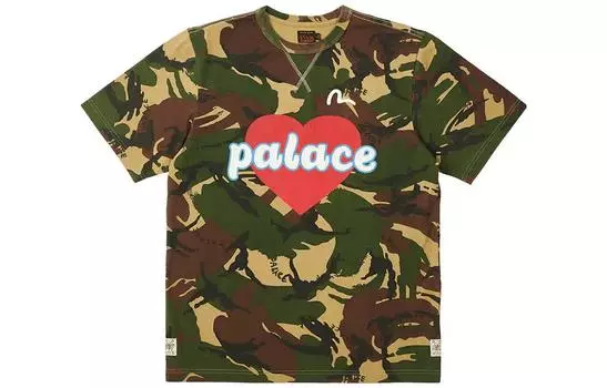 Футболка X Evisu Heart PALACE, Camouflage