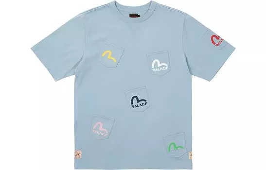 Футболка X Evisu с несколькими карманами PALACE, синий