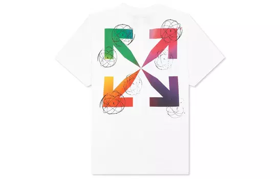 Футболка X Futura Oversized Atoms Off-White