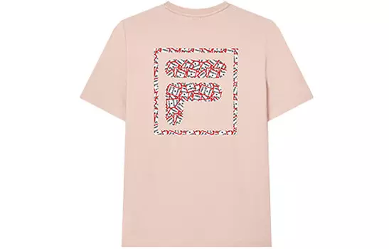 Футболка X HAGT унисекс розовая Fila, розовый