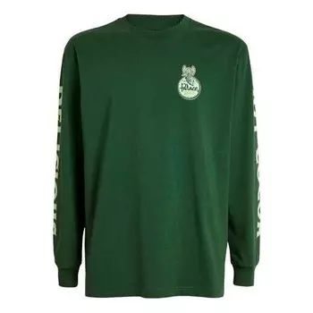 Футболка x harrods christmas capsule long sleeve tee 'green' Palace, зеленый
