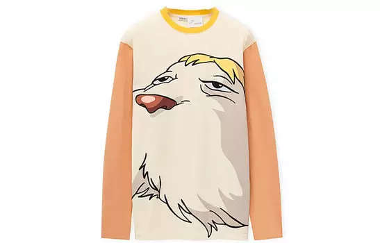 Футболка X Howl"s Moving Castle унисекс бежевый Loewe, бежевый