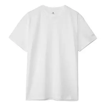 Футболка x kim jones logo print sports crewneck short sleeve men s white Converse, белый