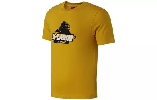 Футболка X Large X мужская желтая Lining, желтый