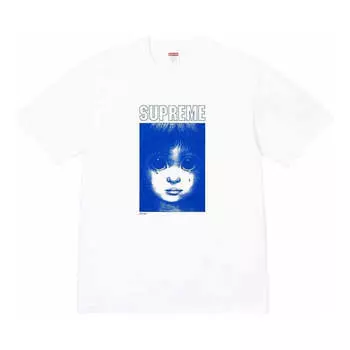 Футболка x margaret keane t-shirt 'white blue' Supreme, белый