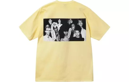 Футболка X Martine Rose SS23 унисекс желтая Stussy, желтый