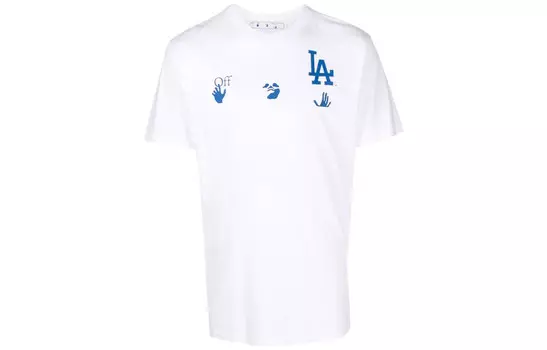 Футболка X MLB Los Angeles Dodgers Off-White, белый