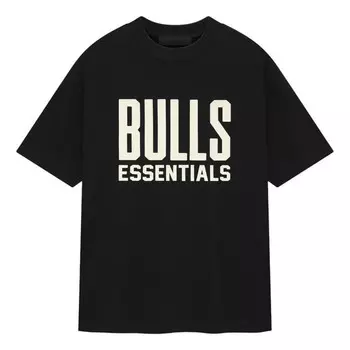 Футболка x nba bulls t-shirt 'black' Fear Of God Essentials, черный