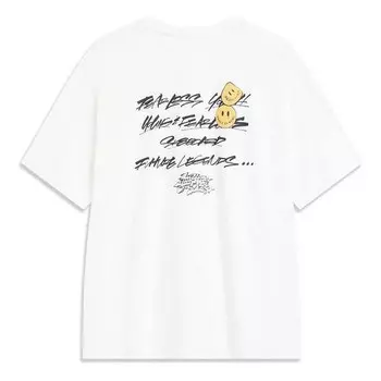 Футболка x og_slick скейтбординг футболка с коротким рукавом Li-Ning, белый