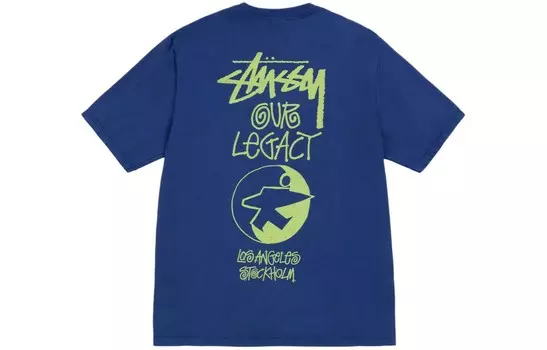 Футболка X Our Legacy унисекс Stussy, белый